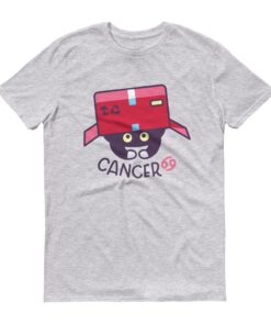 巨蟹座貓咪T-Shirt灰